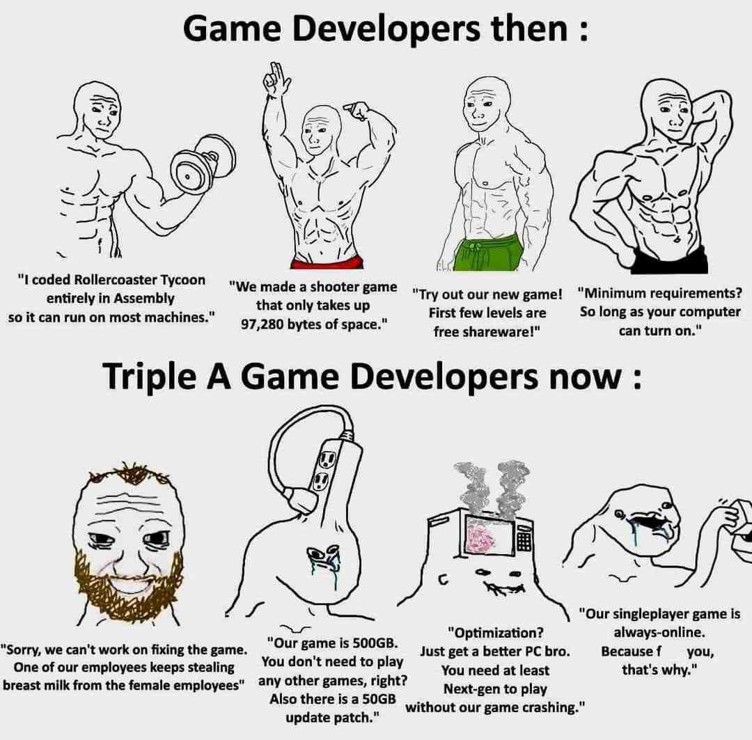 Meme shared by @TheYellowToad