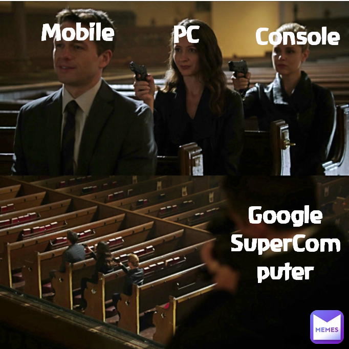 Mobile Google SuperComputer Console PC