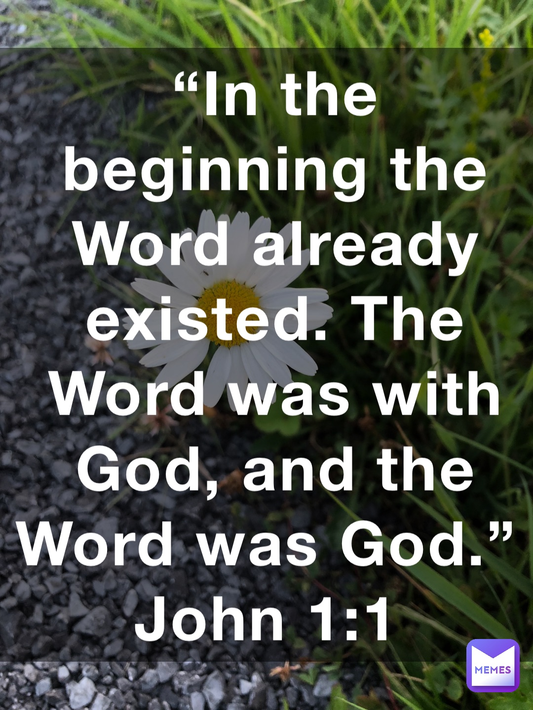“In the beginning the Word already existed. The Word was with God, and the Word was God.”
‭‭John‬ ‭1‬:‭1‬ ‭