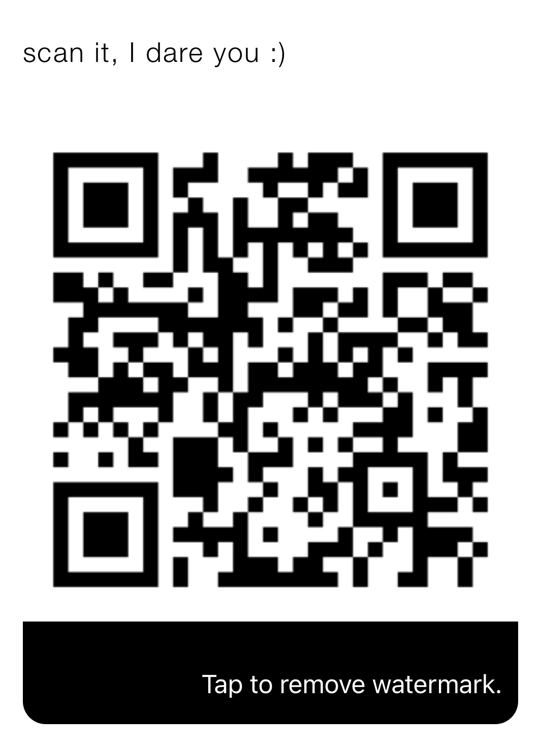 scan it, I dare you :)