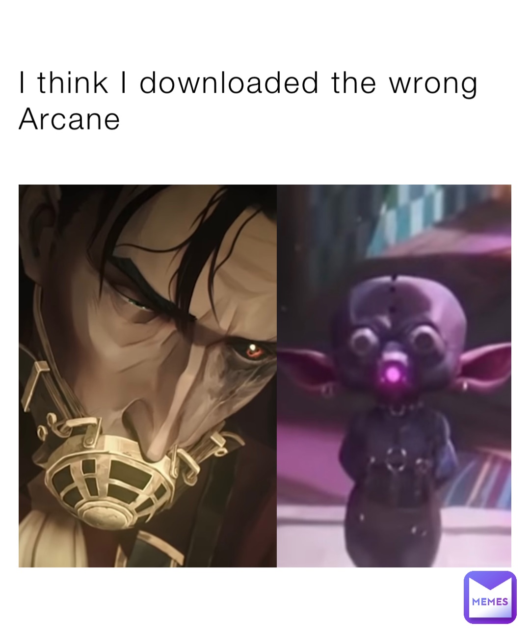 I think I downloaded the wrong Arcane