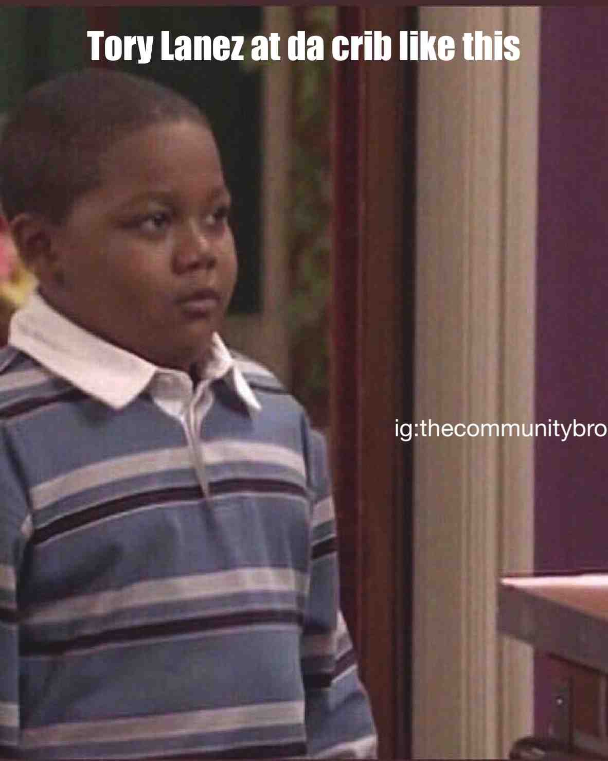 Tory Lanez at the crib like this... height and all speak out boy lol