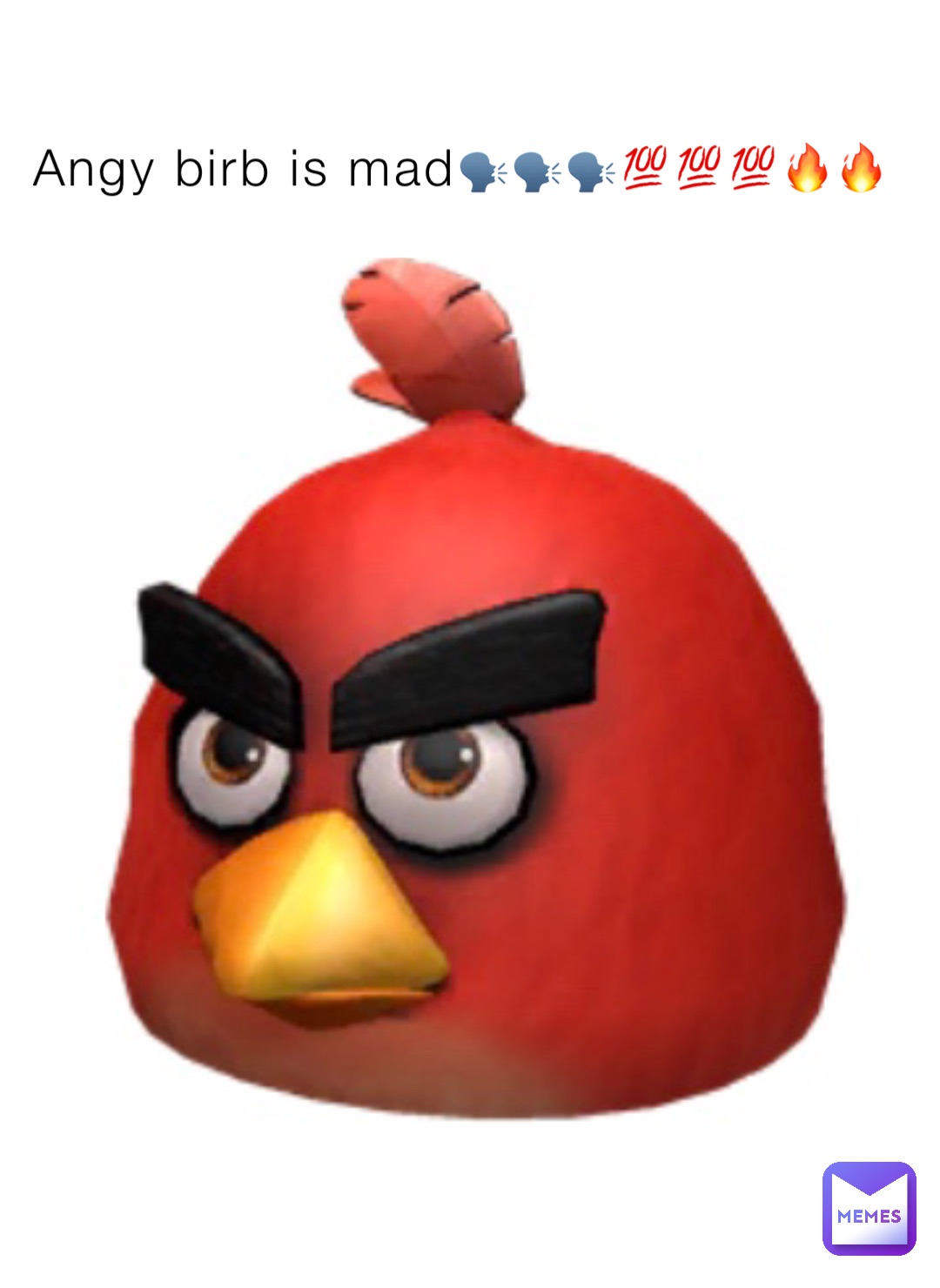 Angy birb is mad🗣️🗣️🗣️💯💯💯🔥🔥