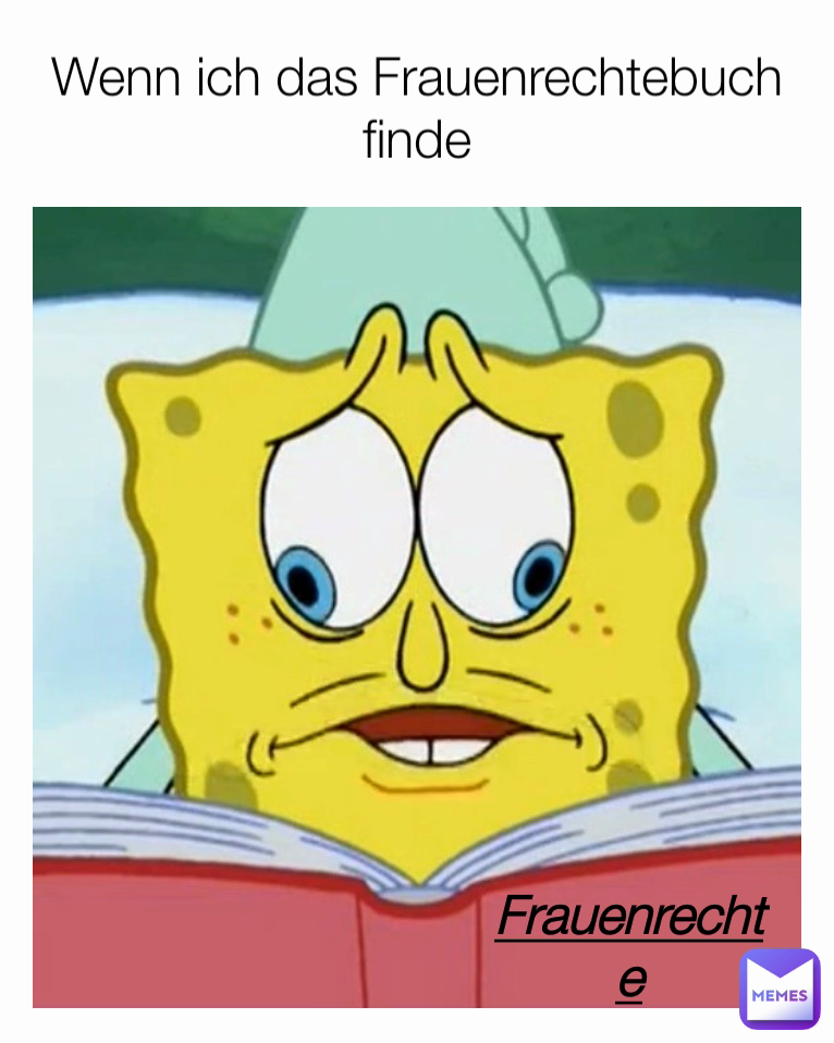 Wenn ich das Frauenrechtebuch finde Frauenrechte