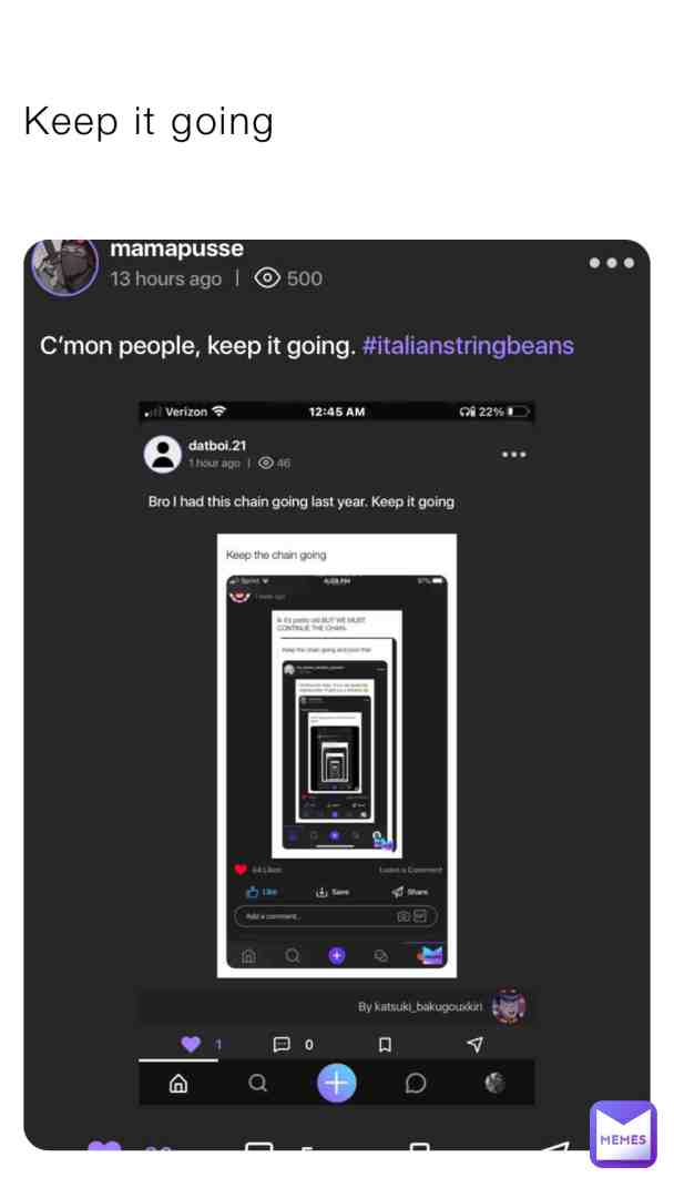 Meme shared by @Dankosaurus