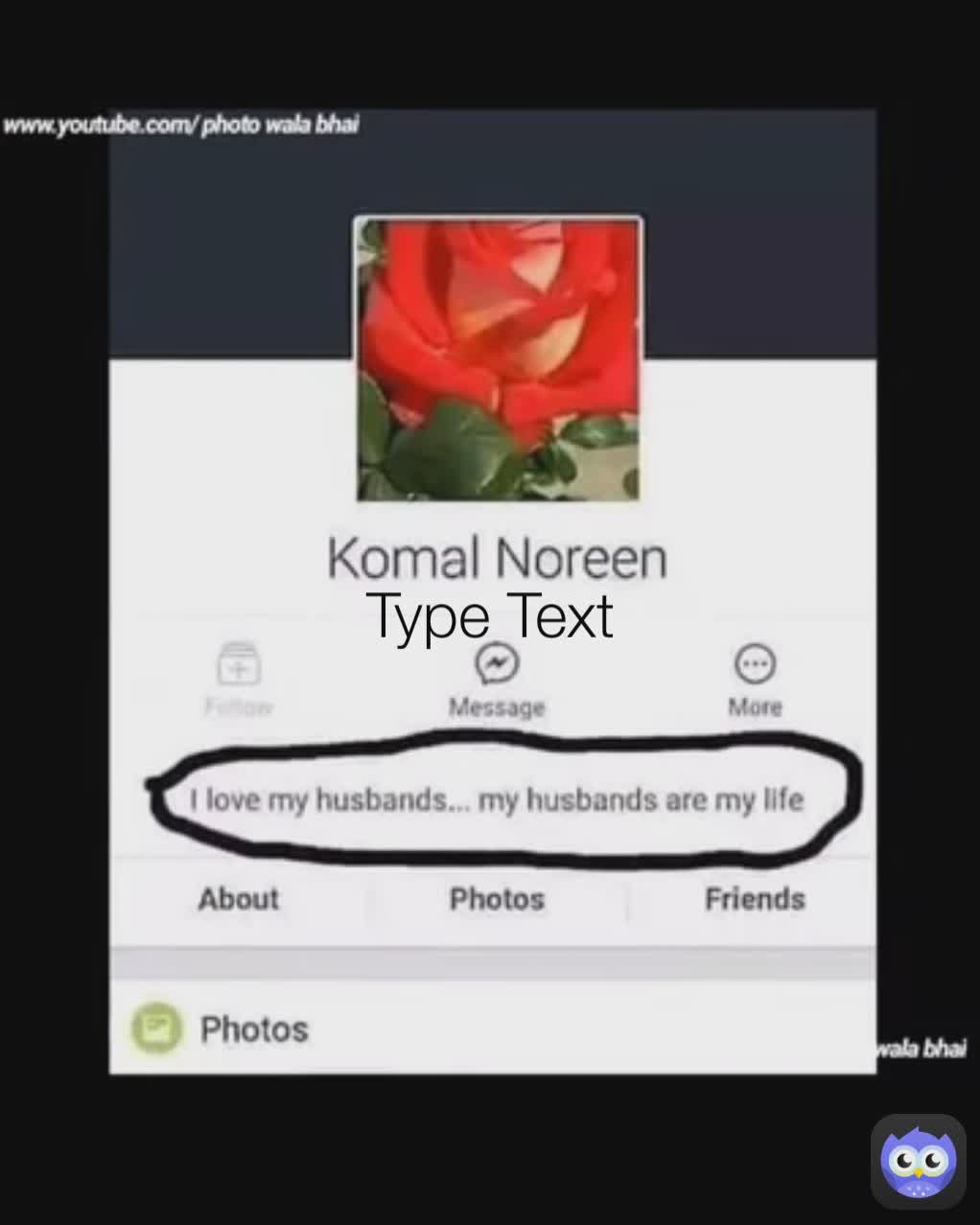 Type Text