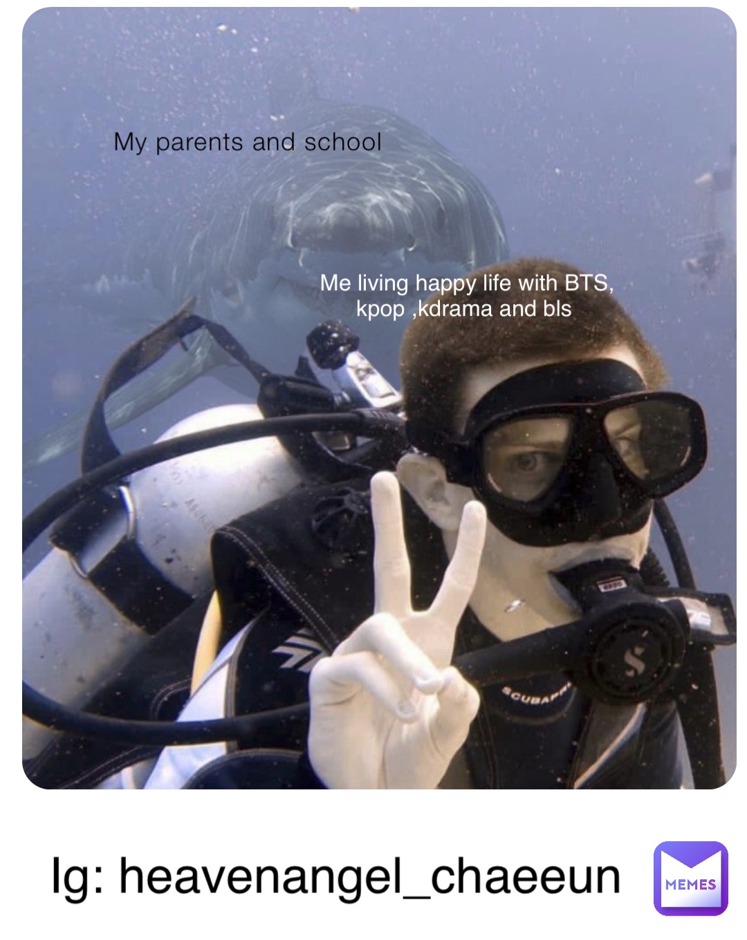My parents and school Me living happy life with BTS, kpop ,kdrama and bls Ig: heavenangel_chaeeun