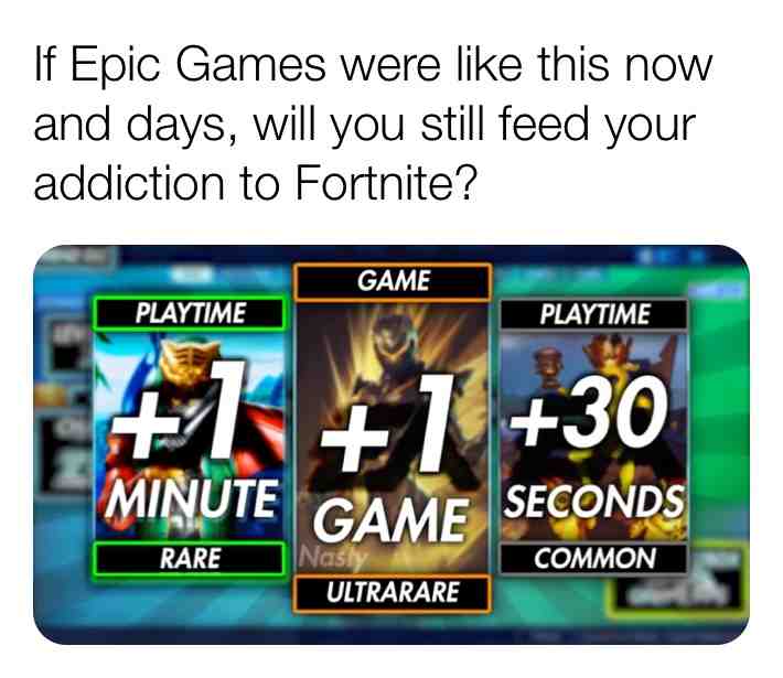 #fortnite  #addiction  #greedy