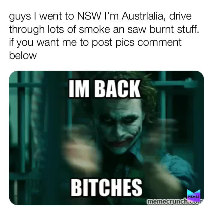 I’m back guysss majority of fires are under control now because Australia just revived a months worth of water an more is on the way; huge thank you to everyone who donated or helped spread the word 💜💚