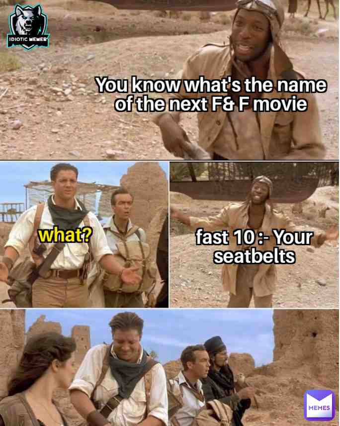 Meme shared by @idiotic_memer