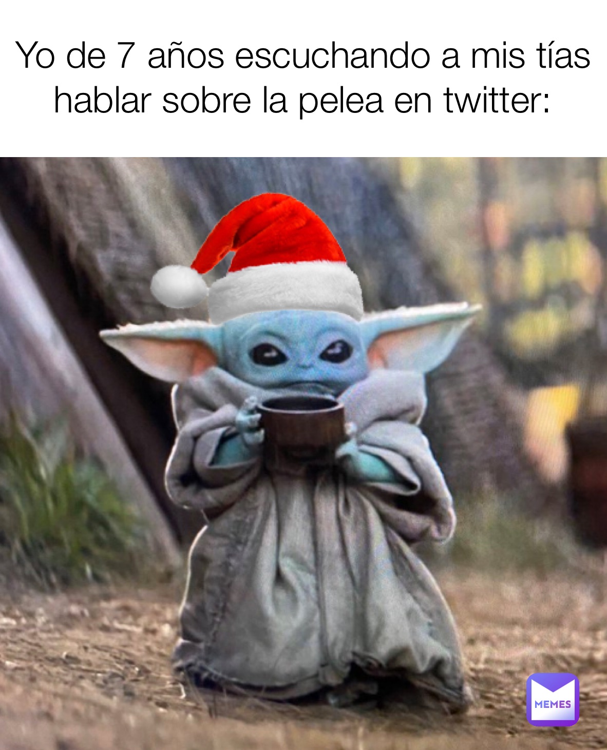 Yo de 7 años escuchando a mis tías hablar sobre la pelea en twitter: