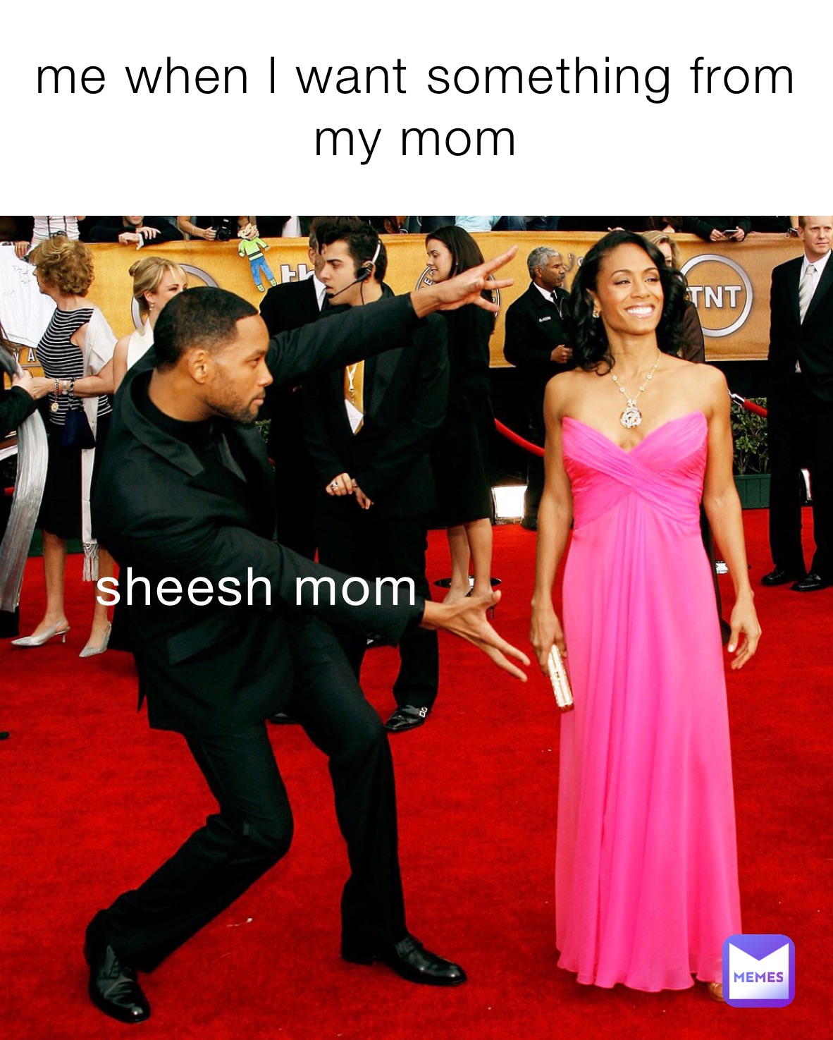 me when l want something from my mom