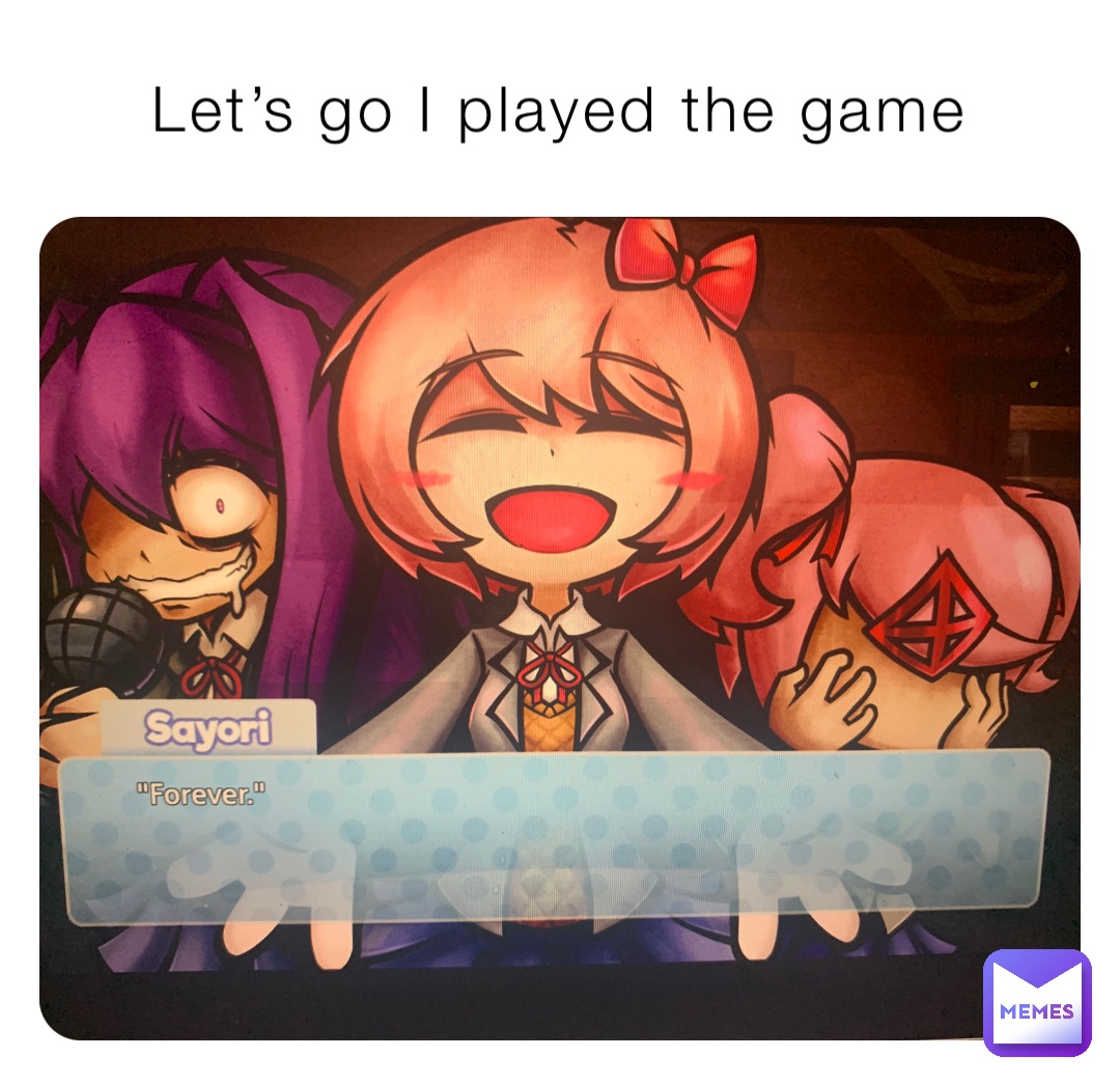 Let’s go I played the game