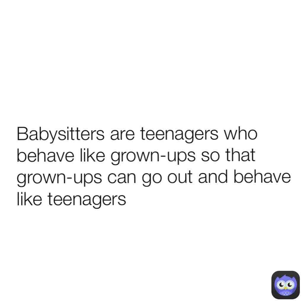 Only parents now