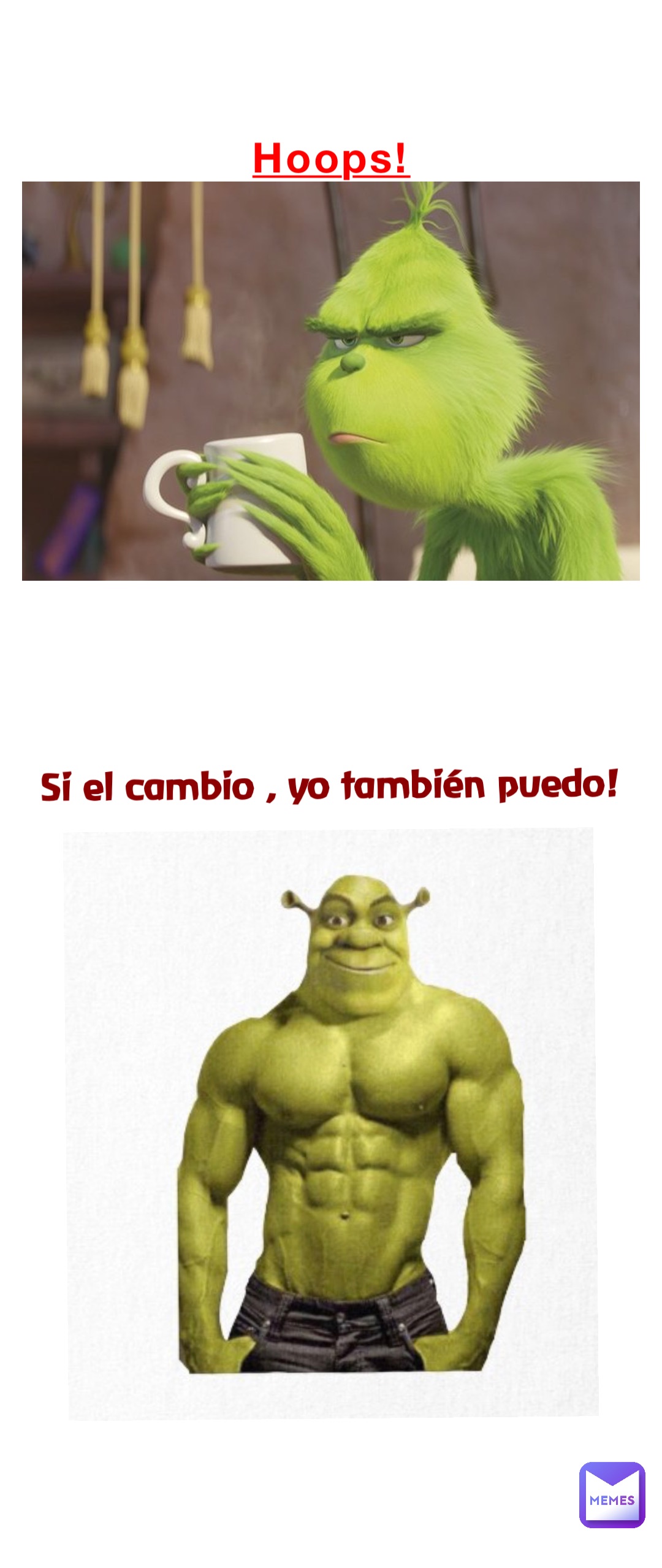Hoops! Si el cambio , yo también puedo!