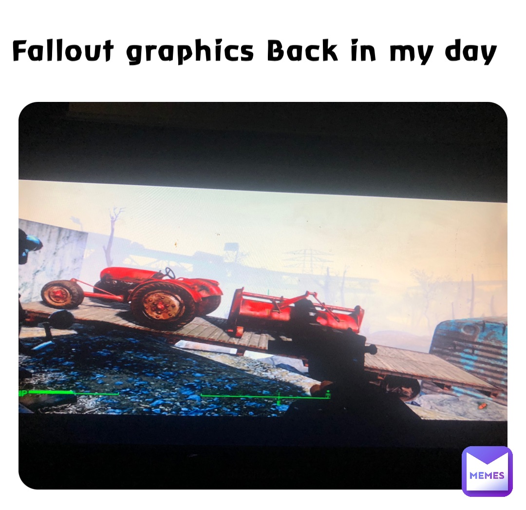 Fallout graphics Back in my day