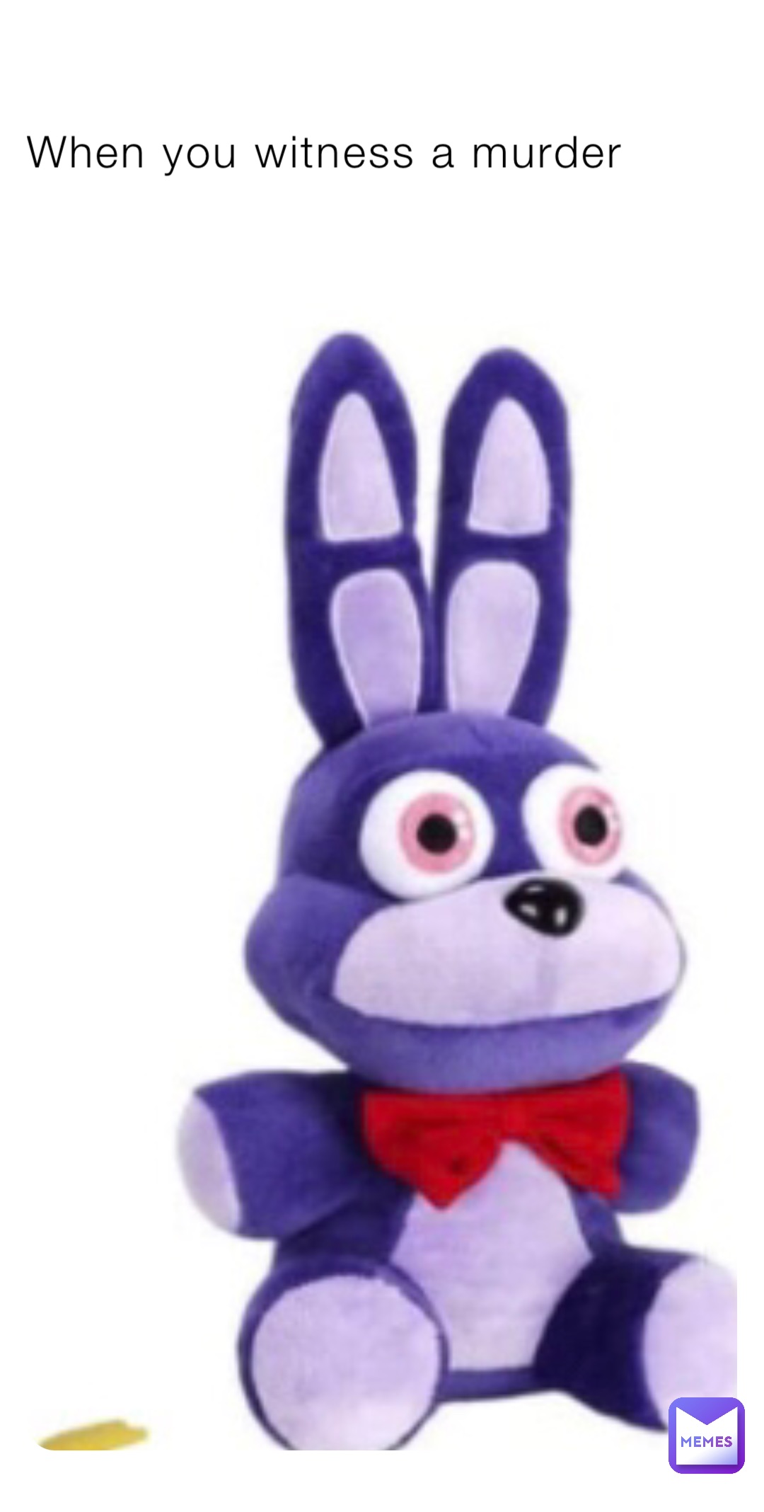 When you witness a murder