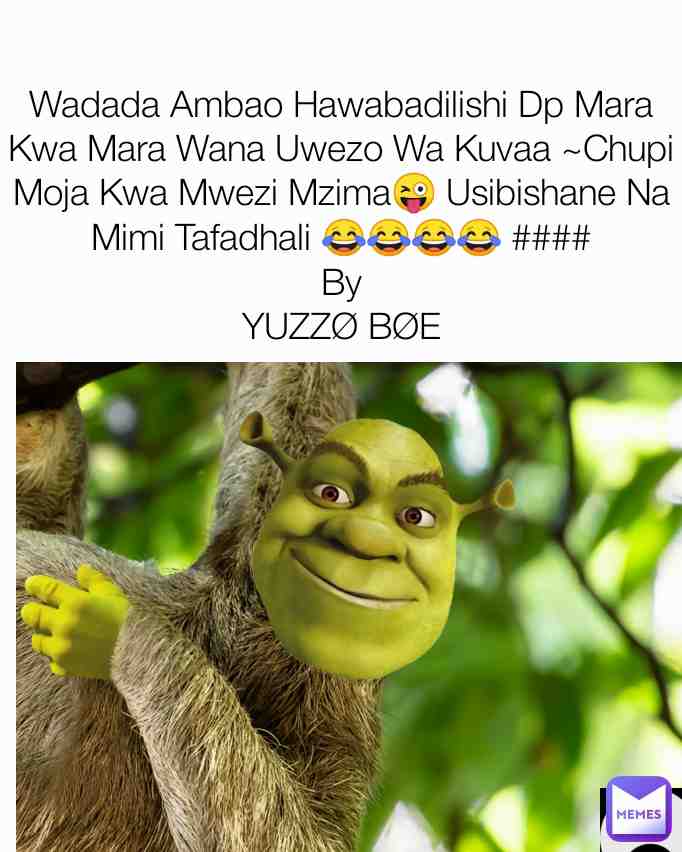 kama utaki kufaaaaa