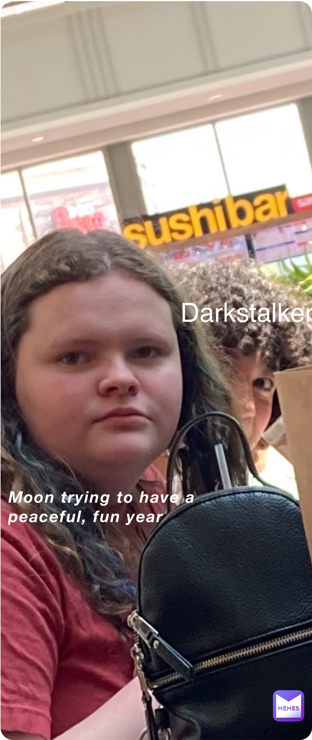 Moon trying to have a peaceful, fun year Darkstalker