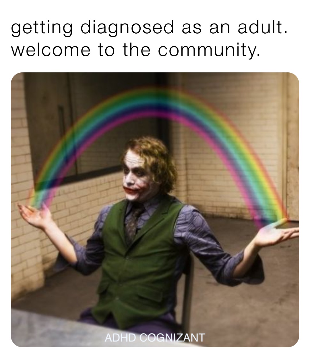 getting diagnosed as an adult.
welcome to the community.