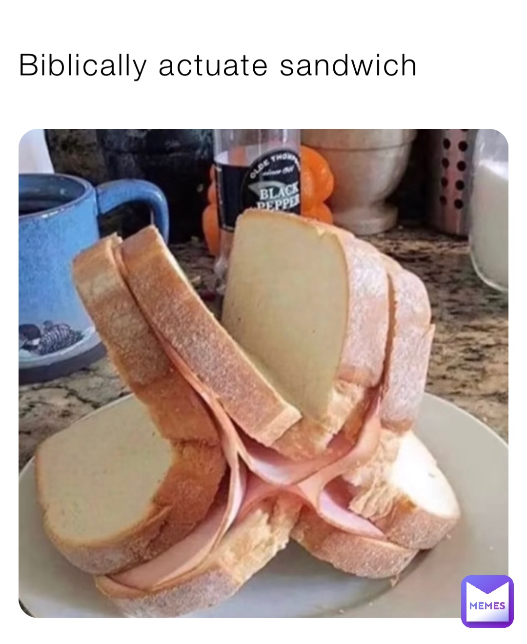 Biblically actuate sandwich