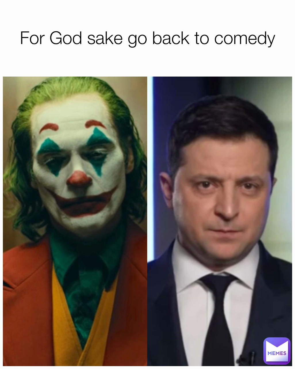 For God sake go back to comedy