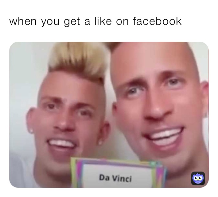 when you get a like on facebook