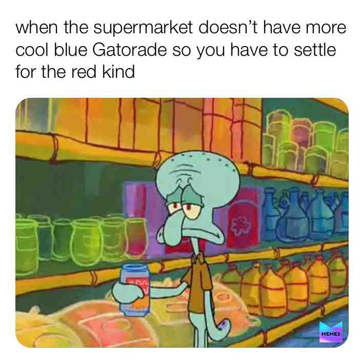 Least the red ones in stock