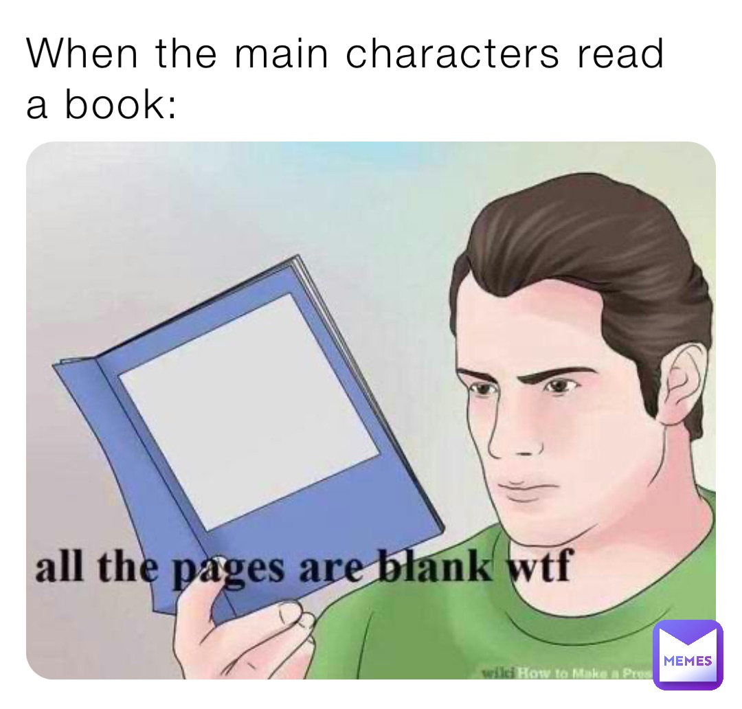 when-the-main-characters-read-a-book-that-memer-is-me-memes