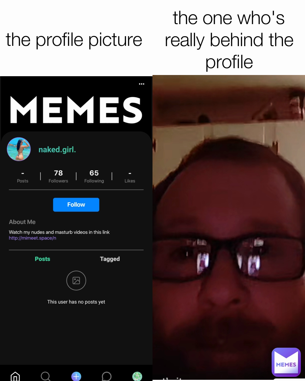 the one who's really behind the profile the profile picture 