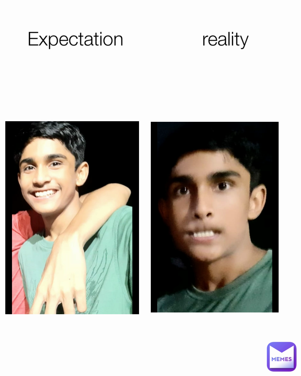Expectation reality