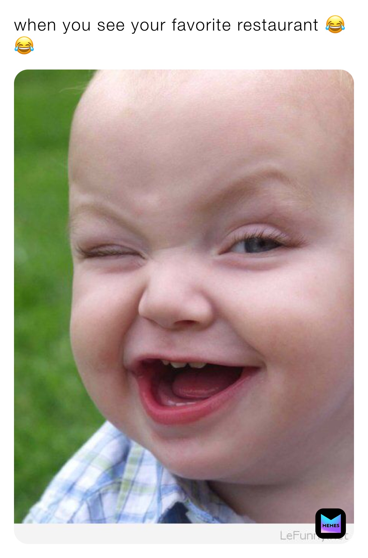 when you see your favorite restaurant 😂😂