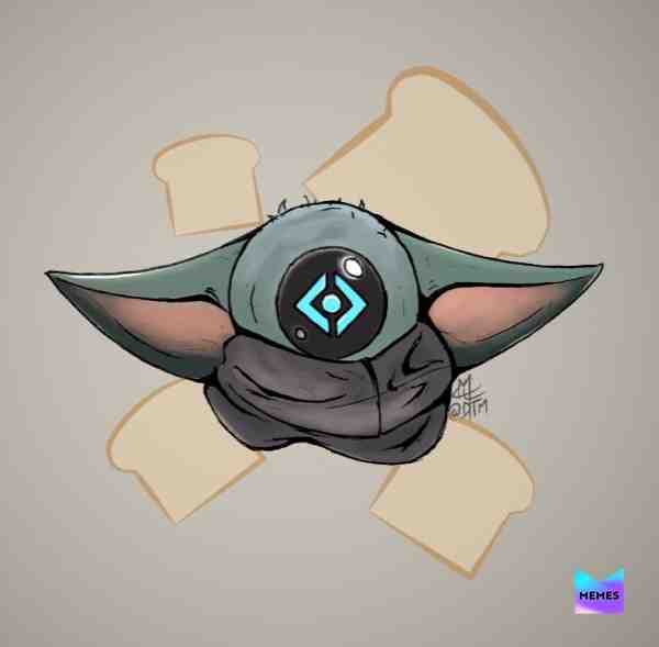 Consider this my “thanks for 2k follows!” Post. You are all great. Credit for this art goes to @Moira. ALSO, this will be the only baby yoda related meme I will ever post. Out with the young, in with the younger. Am I right? Thanks everyone. #destinymemes
