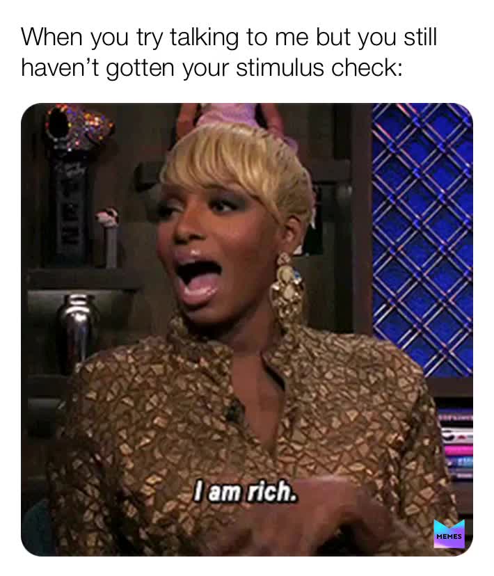 #stimuluscheck  #quarantine  #neneleaks  #funny  #rich  #trump