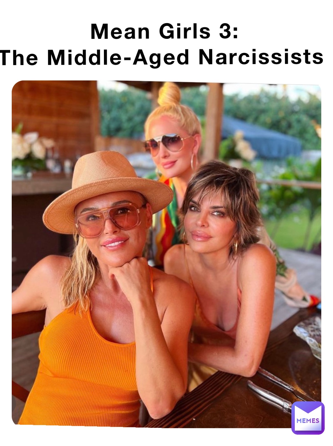 Mean Girls 3: 
The Middle-Aged Narcissists