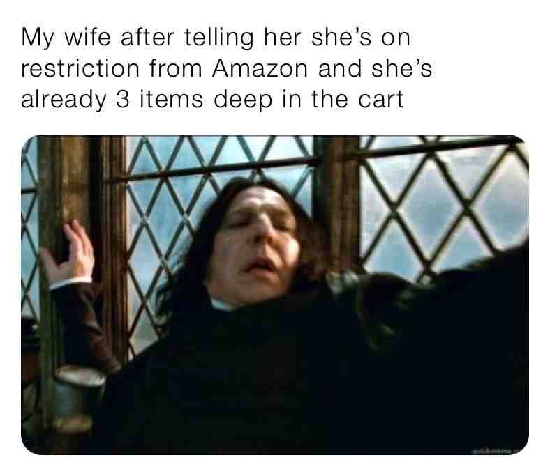 #funnymemes #funny #viral #haha #marriedlife #marriage #couples #snape #harrypotter