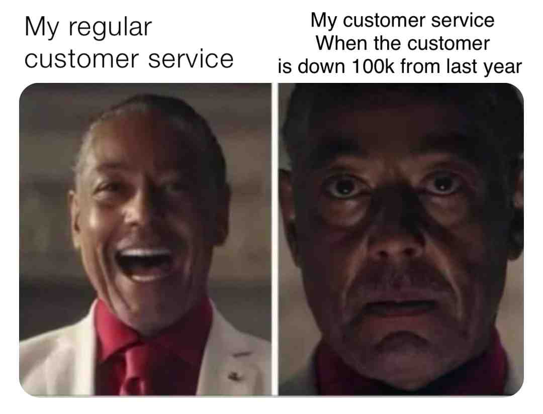 Watch your tone with me boy, your account just got transferred to the little leagues #funnymemes #funny #haha #viral #sales #customerservice #skywalkermemes