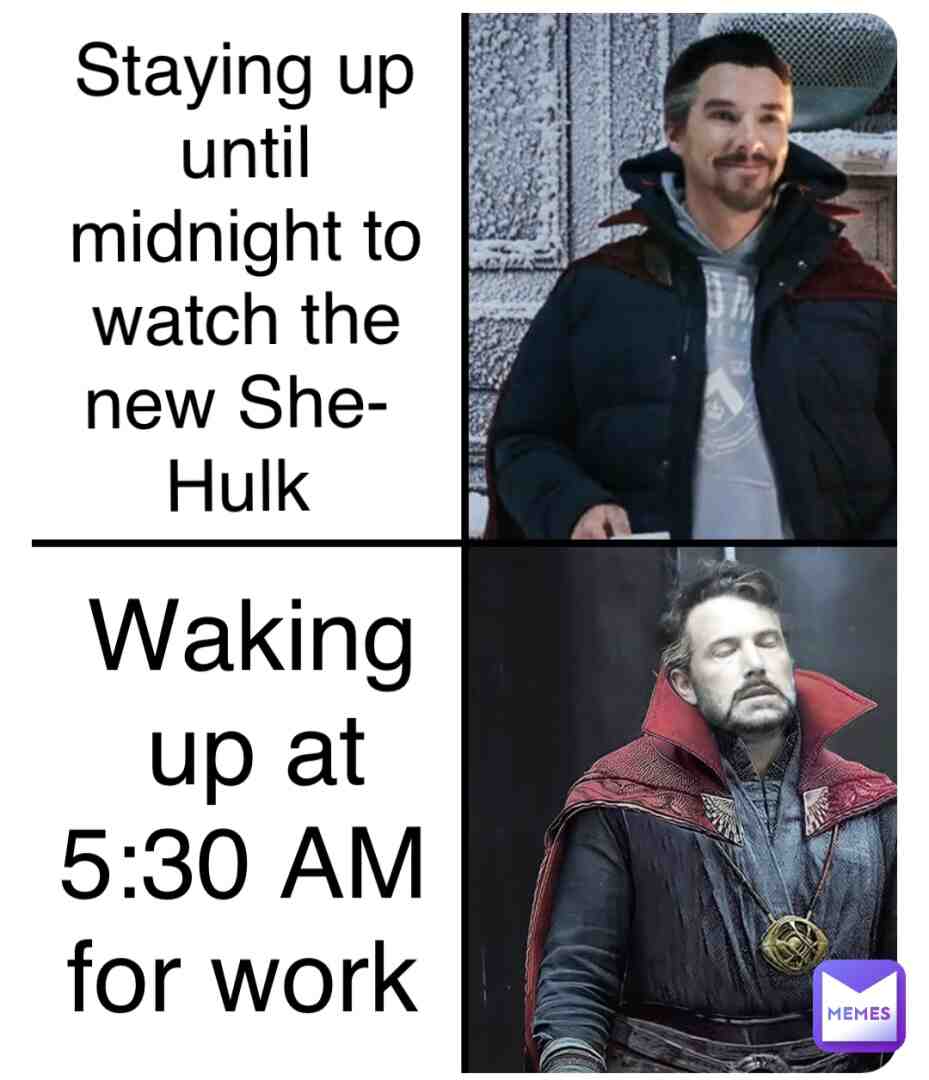 It’s called priorities sweaty, look it up.