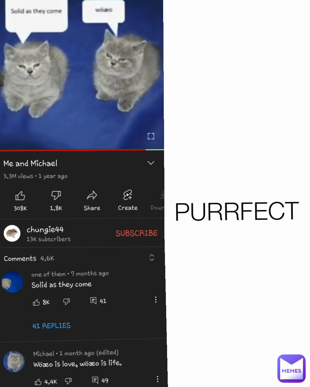 Type Text PURRFECT