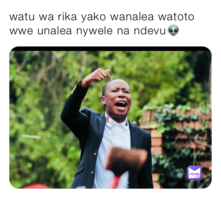 watu wa rika yako wanalea watoto wwe unalea nywele na ndevu👽