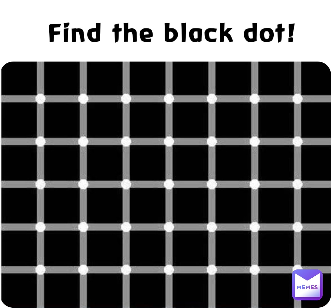 Find the black dot!