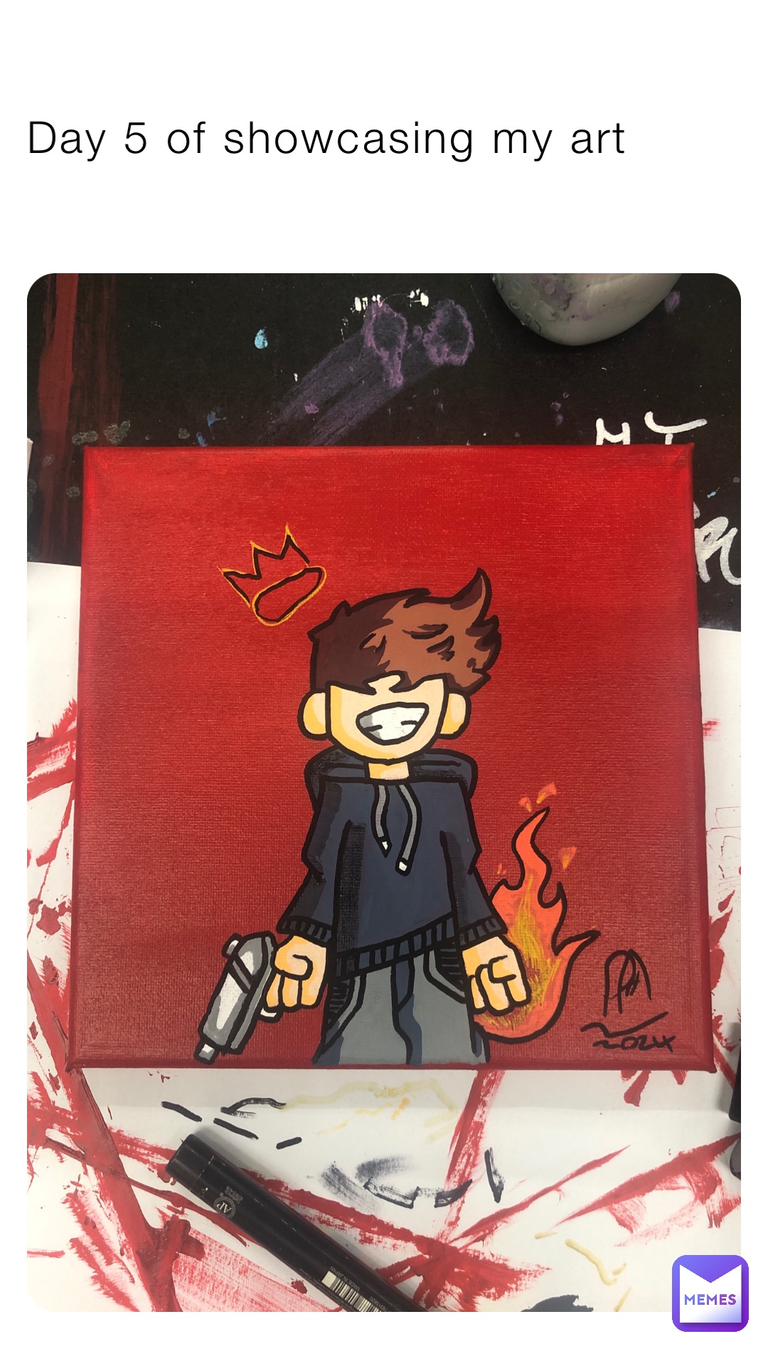 Day 5 of showcasing my art