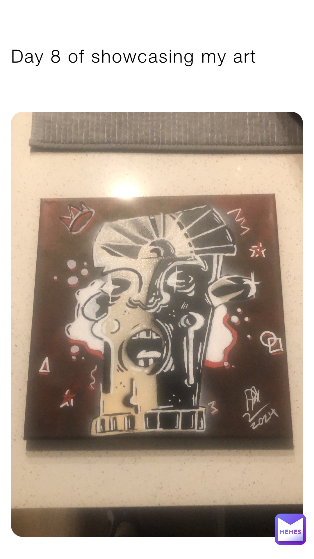 Day 8 of showcasing my art