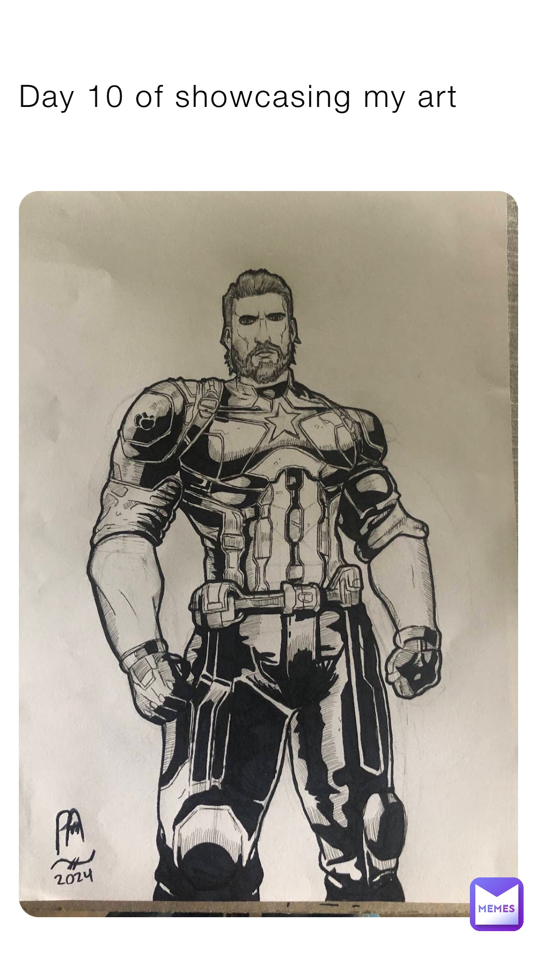 Day 10 of showcasing my art
