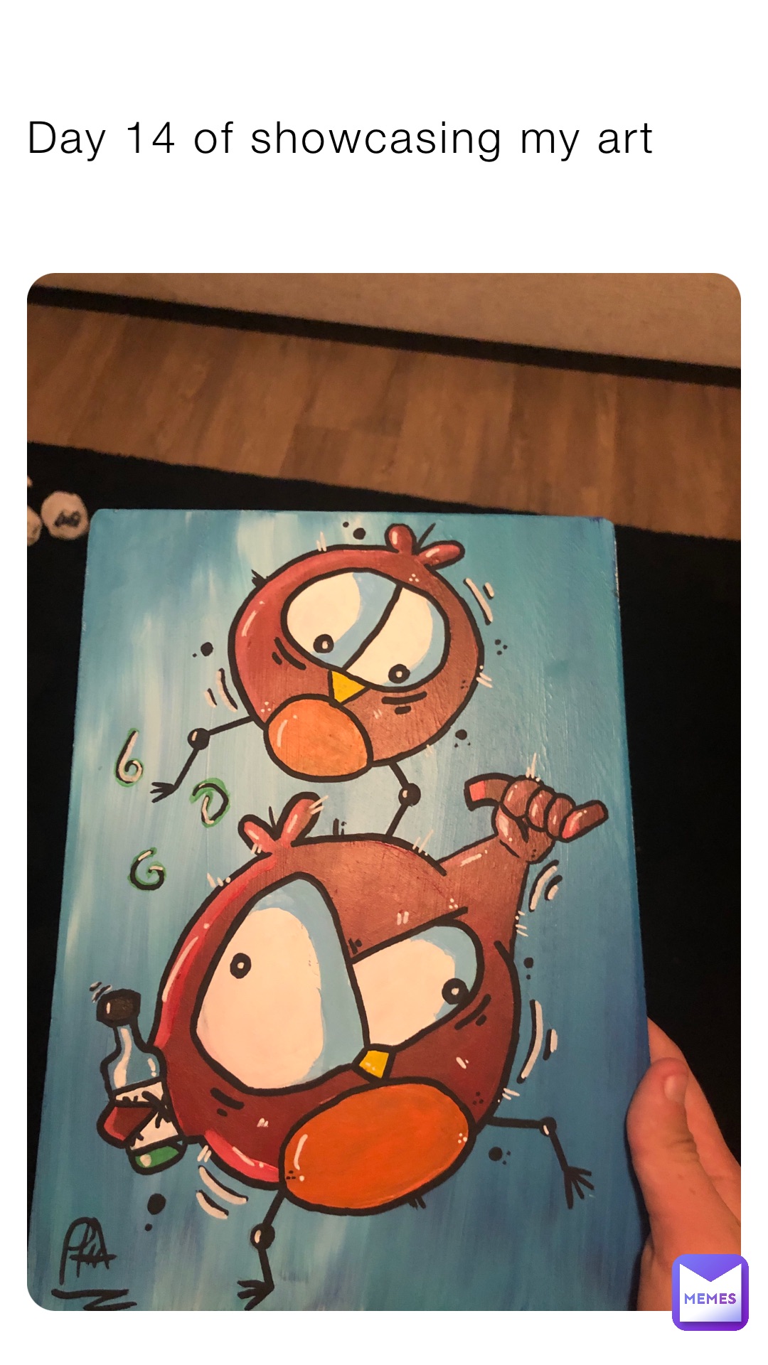 Day 14 of showcasing my art