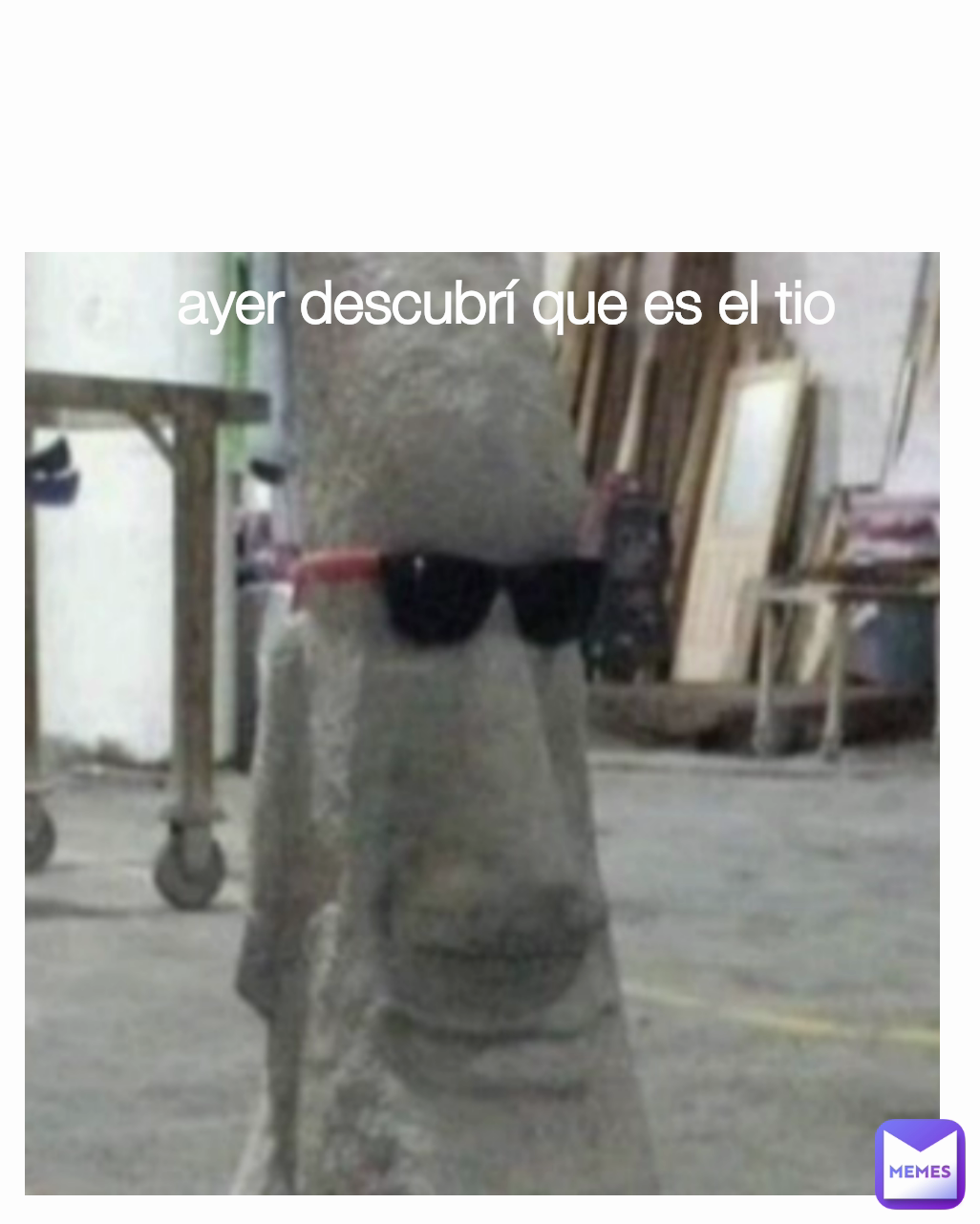 ayer descubrí que es el tio