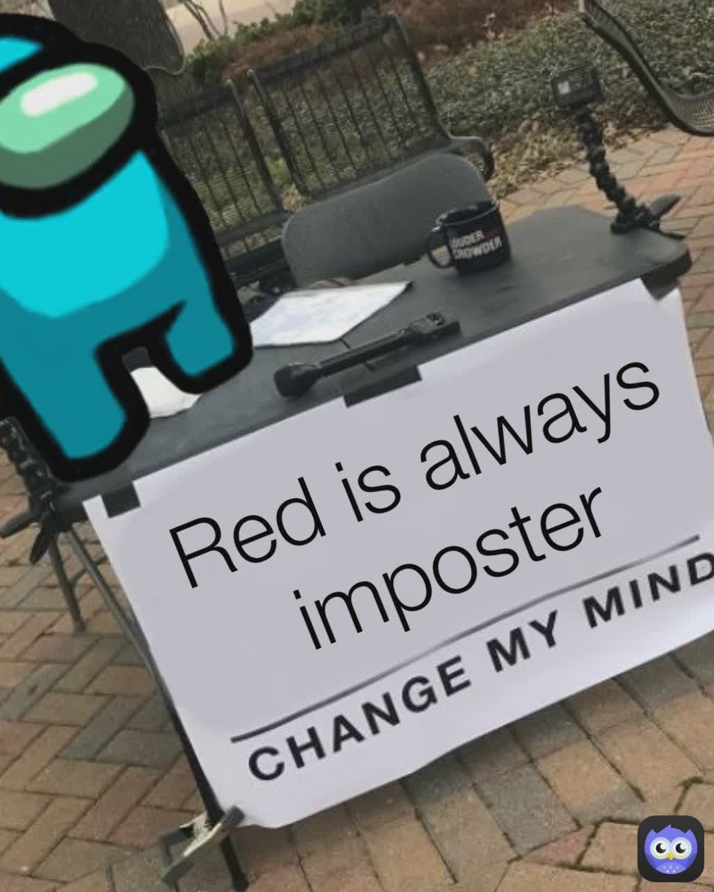 Red is always imposter