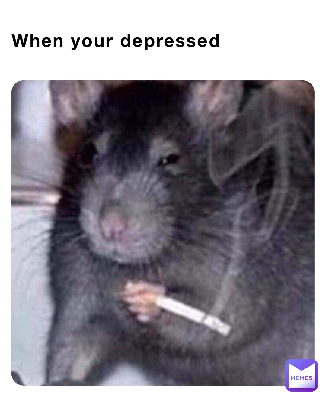 When your depressed