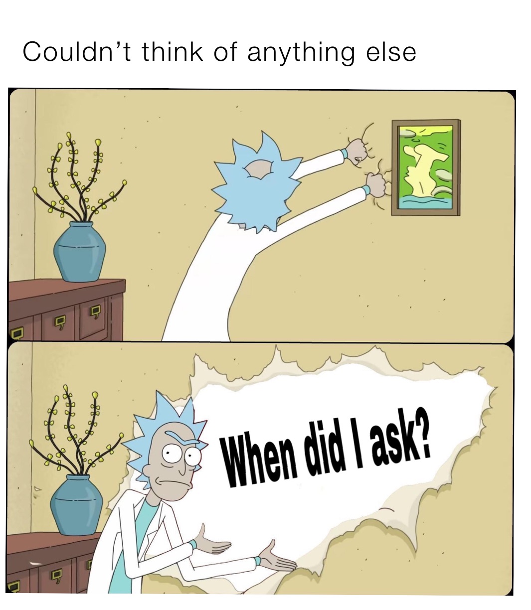 Couldn’t think of anything else