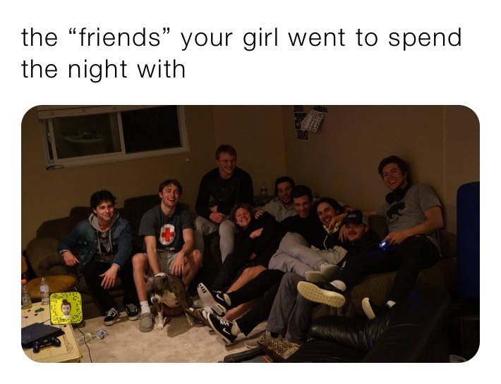 I spent the night with a girl 